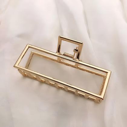 Imagem de Kit Piranhas de Cabelo em Metal Presilhas Garra Grande Fixação Forte e Resistente Coreanas 