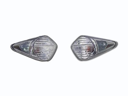 Imagem de Kit Pisca Setas Dianteira e Traseira Cristais Honda Biz 125 2011 2012 2013 2014 2015 2016 2017