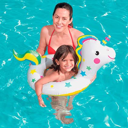 Imagem de Kit Piscina Premium 3700 Litros Capa Forro Filtro Boia Inflável Infantil Animais - 110V Mor