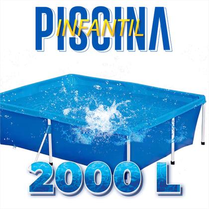 Imagem de Kit Piscina Resistente Com Capa e Forro MOR Proteção e Durabilidade