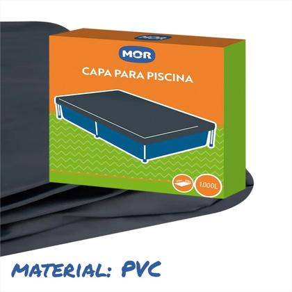 Imagem de Kit Piscina Resistente Com Capa e Forro MOR Proteção e Durabilidade