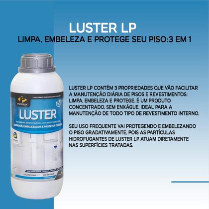 Imagem de Kit Pisoclean Luster Brilho e Proteção Cera Especial Refine Tira Manchas