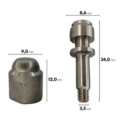 Imagem de Kit Pistão Superior do By Pass Compatível com Lavadora WAP L Profi 4000
