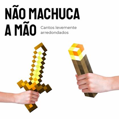 Imagem de Kit Pixel OURO - Espada, Picareta, Machado, Arco