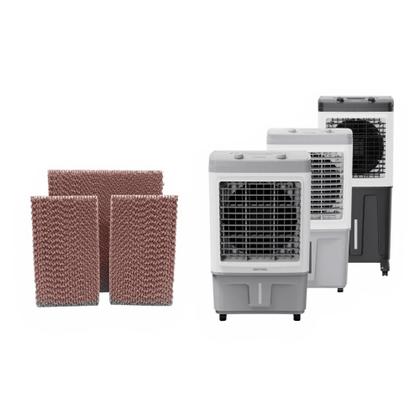 Imagem de Kit Placa Evaporativa (Colmeia) Climatizador Ventisol 35/60/80 Litros