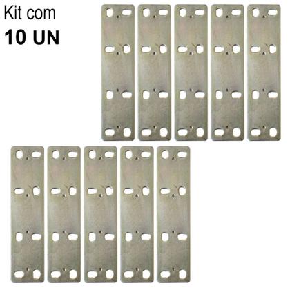 Imagem de Kit Placa Junção Retangular 30 x 120 10 Unidades - MINUBRAS