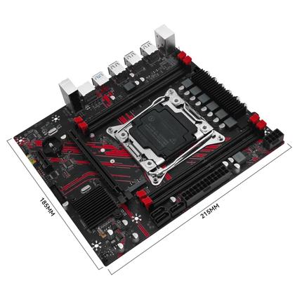 Kit Placa-Mãe X99 com Processador Intel Xeon E5 2666 V3, 16GB de