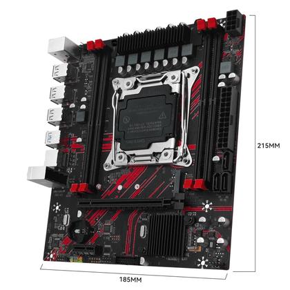 Kit Placa-Mãe X99 com Processador Intel Xeon E5 2666 V3, 16GB de