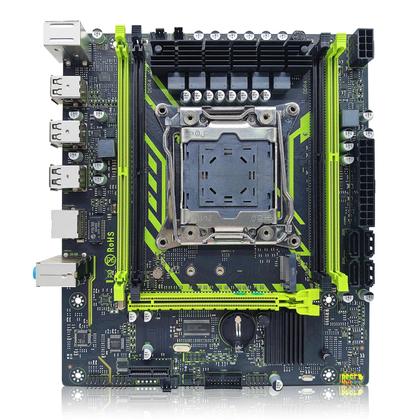 Imagem de Kit Placa-Mãe X99 ZSUS com CPU LGA2011-3 Xeon E5 2630 V4 - 16GB DDR4 2133MHz RAM - NVMe M.2 SATA