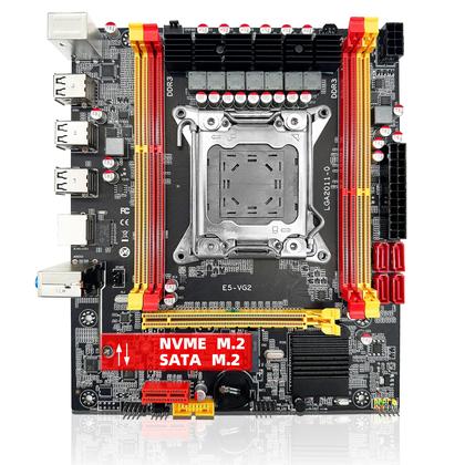 Kit Placa-mãe ZSUS X79-VG2 com 16gb de memória Ddr3 e Processador