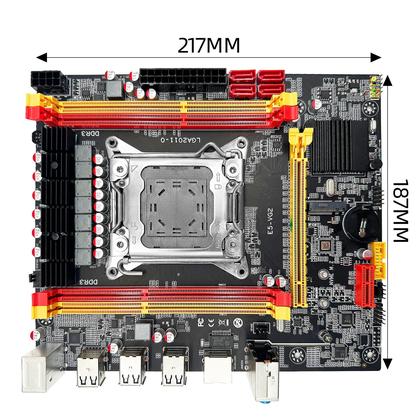 Kit Placa-mãe ZSUS X79-VG2 com 16gb de memória Ddr3 e Processador