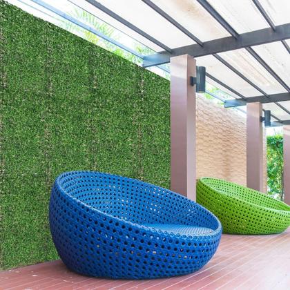 Imagem de Kit Placas De Grama Buchinho 40x60 Jardim Vertical Artificial