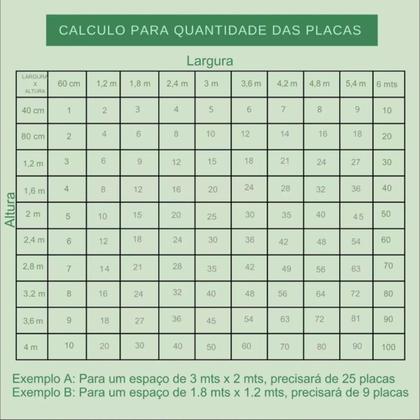 Imagem de Kit Placas De Grama Buchinho 40x60 Jardim Vertical Artificial Shopsul