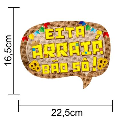 Imagem de Kit Placas Divertidas Para Festa Junina Julina Arraiá