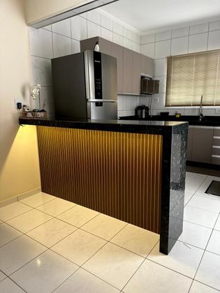 Imagem de Kit Placas Painel Revestimento De Parede Ripado Grande em MDF 90x11