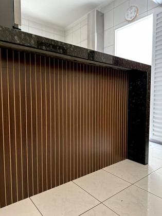 Imagem de Kit Placas Painel Revestimento De Parede Ripado Grande em MDF 90x11