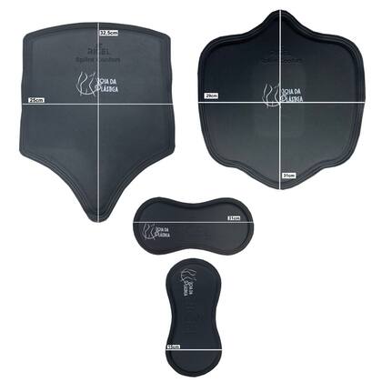 Imagem de Kit Placas Pós-cirúrgicas Abdominal Laterais E Costas Rigel