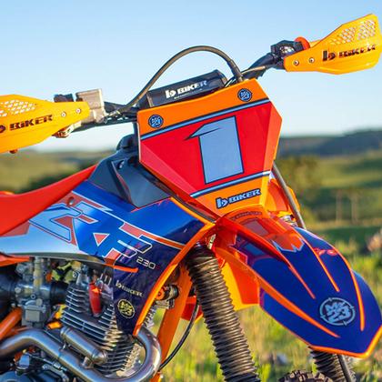 Imagem de Kit Plástico Biker My23 Crf 230 08/21 Lançamento 2023