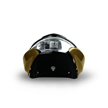 Imagem de Kit Plástico Farol Com Carenagem Bananinha Resistente Completa Frontal Moto Honda Titan 150 Ex 2011