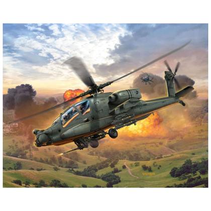 Imagem de Kit Plástico Helicóptero Ah-64A Apache 1/100 Revell 4985