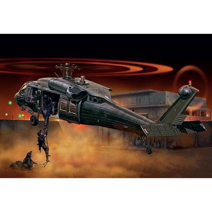 Imagem de Kit Plástico Uh-60 Black Hawk Night Raid 1/72 Italeri 1328S
