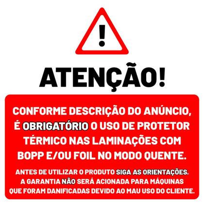 Imagem de Kit Plastificadora Refiladora 3x1 A4 + Guilhotina Cortadora Com Trava + 100 Plástico Alto Brilho P/ Plastificar Kp10
