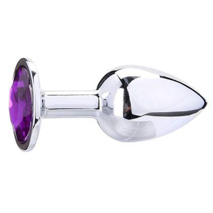 Imagem de Kit Plug Anal com Joia em Aço Dilatador 3 unidades P M G