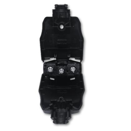 Imagem de Kit Plugue Fêmea 2P+T 20A 250Vca Preto