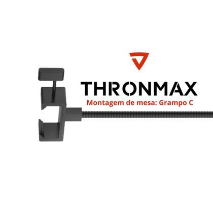 Imagem de Kit Podcast Braço Articulado Thronmax S5 Flex + Microfone Thronmax MDrill Zone