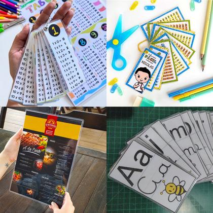 Imagem de Kit Polaseal 250 unidades Plástico para Plastificação0,05