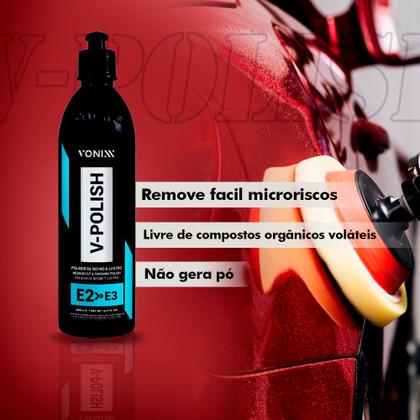 Imagem de Kit Polimento Vhp V-cut V-polish V-finish Vonixx Verniz Duro