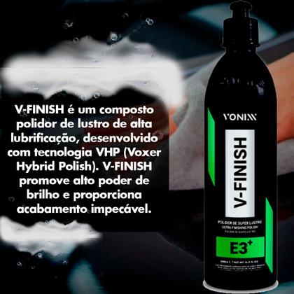 Imagem de Kit Polimento Vhp V-cut V-polish V-finish Vonixx Verniz Duro