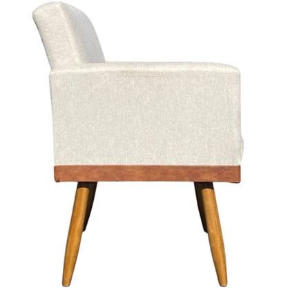 Imagem de Kit Poltrona Decorativa Nina no linho base compose - Dritex