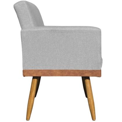 Imagem de Kit Poltrona Decorativa Nina no linho base compose - Dritex