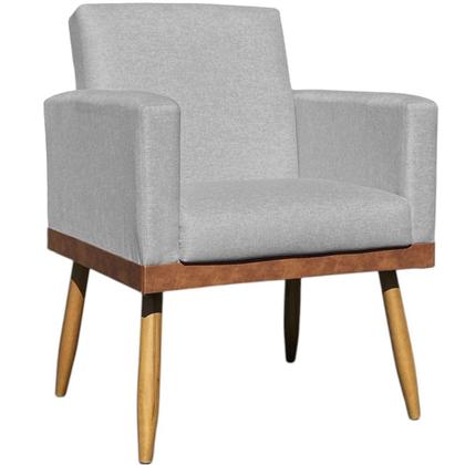 Imagem de Kit Poltrona Decorativa Nina no linho base compose - Dritex