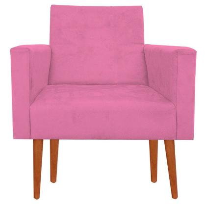 Imagem de Kit Poltrona nina pes palitos Rosa