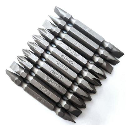 Imagem de Kit Ponteira Parafusadeira Com 10 Bit Ponta Dupla Magnético