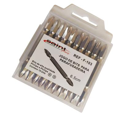 Imagem de Kit Porta Bits E Pontas Bits Jogo 20 Peças P/ Parafusadeira