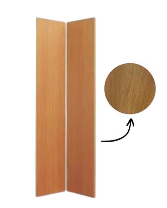 Imagem de Kit Porta Camarão 0,90x2,10m Fresno Nobre + Kit Ferragens Completo Bronze - 319500550 + KTC-309TF