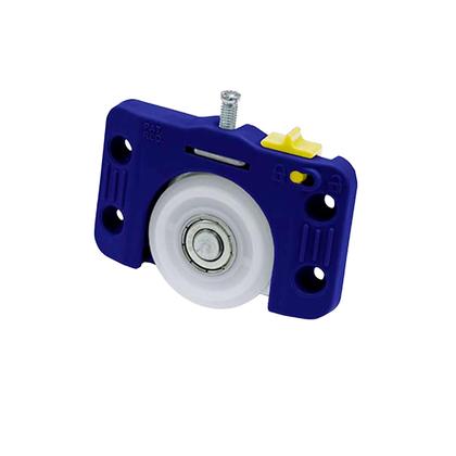 Imagem de Kit Porta Correr Jp 360 Para Armários Roldana 40mm Com Rolamento