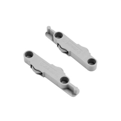 Imagem de Kit Porta Correr Jp 360 Para Armários Roldana 40mm Com Rolamento