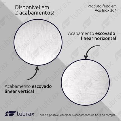 Imagem de Kit Porta Guardanapos de Mesa Cozinha Suporte Aço Inox 304 - 2 unidades - Tubrax