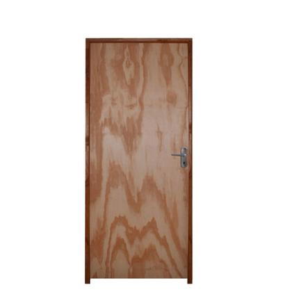Imagem de Kit Porta Lisa Mescla 60 X 2.10 Batente Misto 11cm Fechadura Comum Lado Esquerdo - Hale