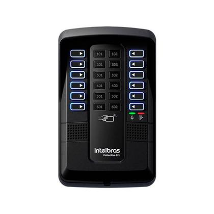 Imagem de Kit Porteiro Eletrônico Coletivo Intelbras 12 Pontos Monofone e Tag