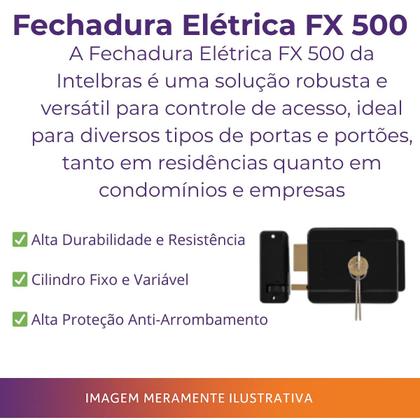 Imagem de Kit Porteiro Eletrônico Coletivo Sem Fio com Interfone Celular 3G e Fechadura