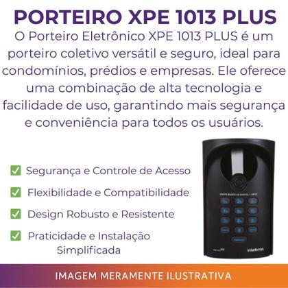 Imagem de Kit Porteiro Eletrônico Coletivo Sem Fio com Interfone Celular 3G e Fechadura