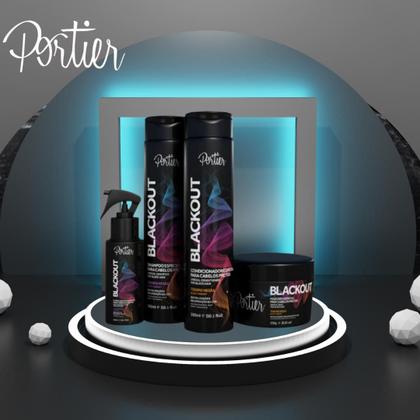 Imagem de Kit Portier Blackout Completo - 4 Peças Original!