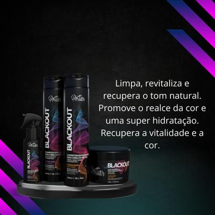 Imagem de Kit Portier Blackout Completo - 4 Peças Original!