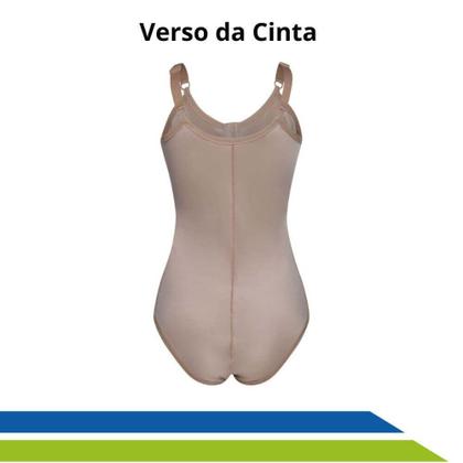 Imagem de Kit Pós Cirurgia Plástica  Abdominoplastia, Lipo HD e Bariátrica Cinta Body-Alta Compressão e Placa em Espuma Flexível -New Form 