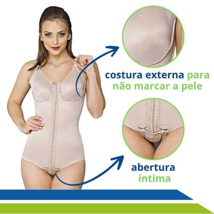 Imagem de Kit Pós-Cirúrgico Abdominoplastia Cinta Body  e Placa de Espuma Macom